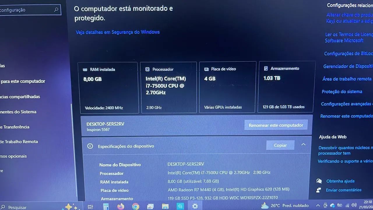 Notebook Dell i7 - Foto 3