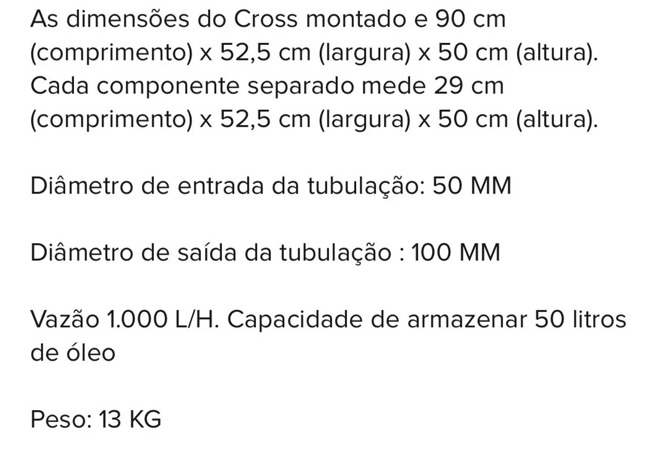 Caixa separadora de água e óleo - Foto 3