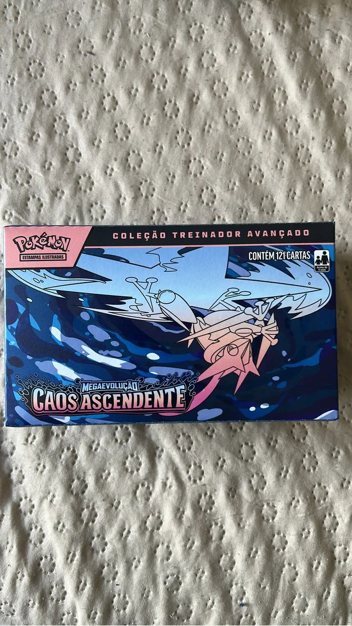 ETB Treinador Avançado Pokemon Caos Ascendente 