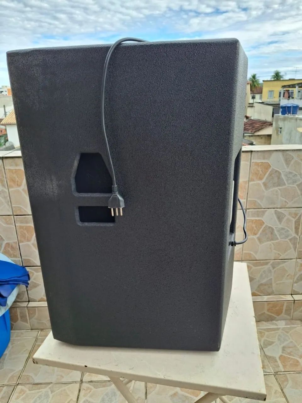 Caixa de som profissional 800W com bluetooth e entrada USB. - Foto 3