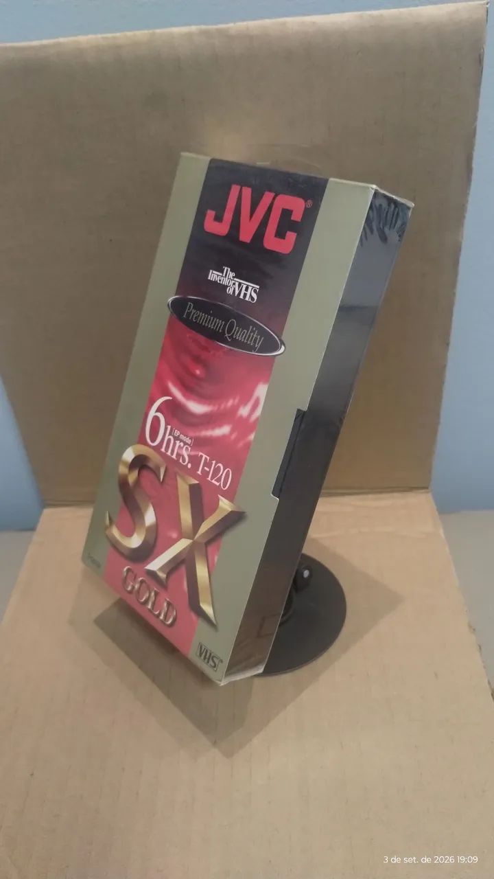 Fita VHS para Gravação Lacrada - Foto 3