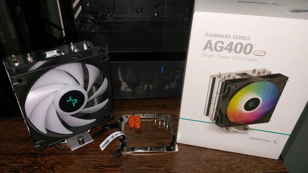 Air Cooler Gammax Deepcool AG400 Rainbow  - Foto 4