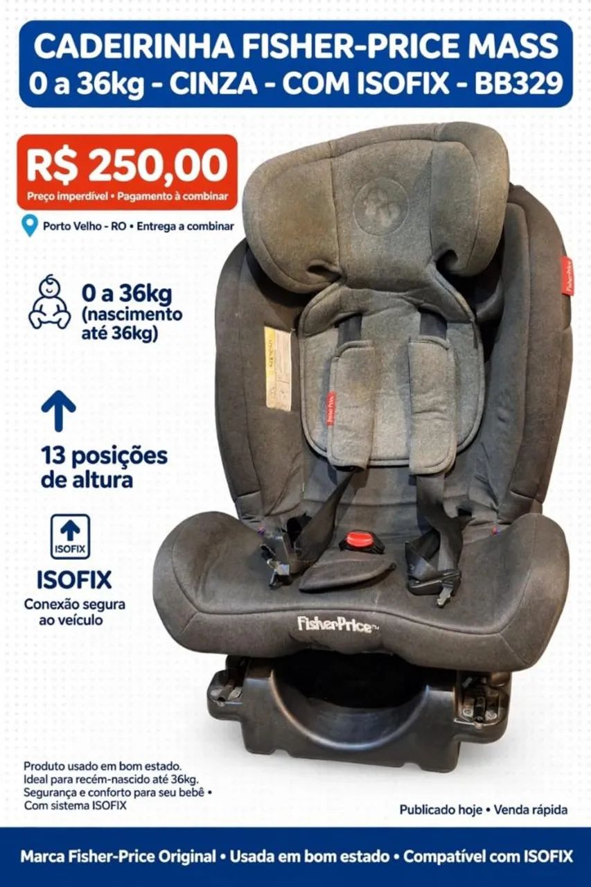 Cadeirinha de automóvel 