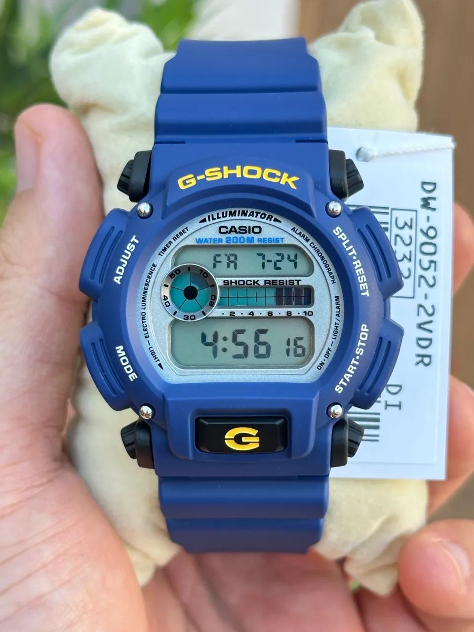 Relógio Casio G-Shock DW-9052 Novo original azul