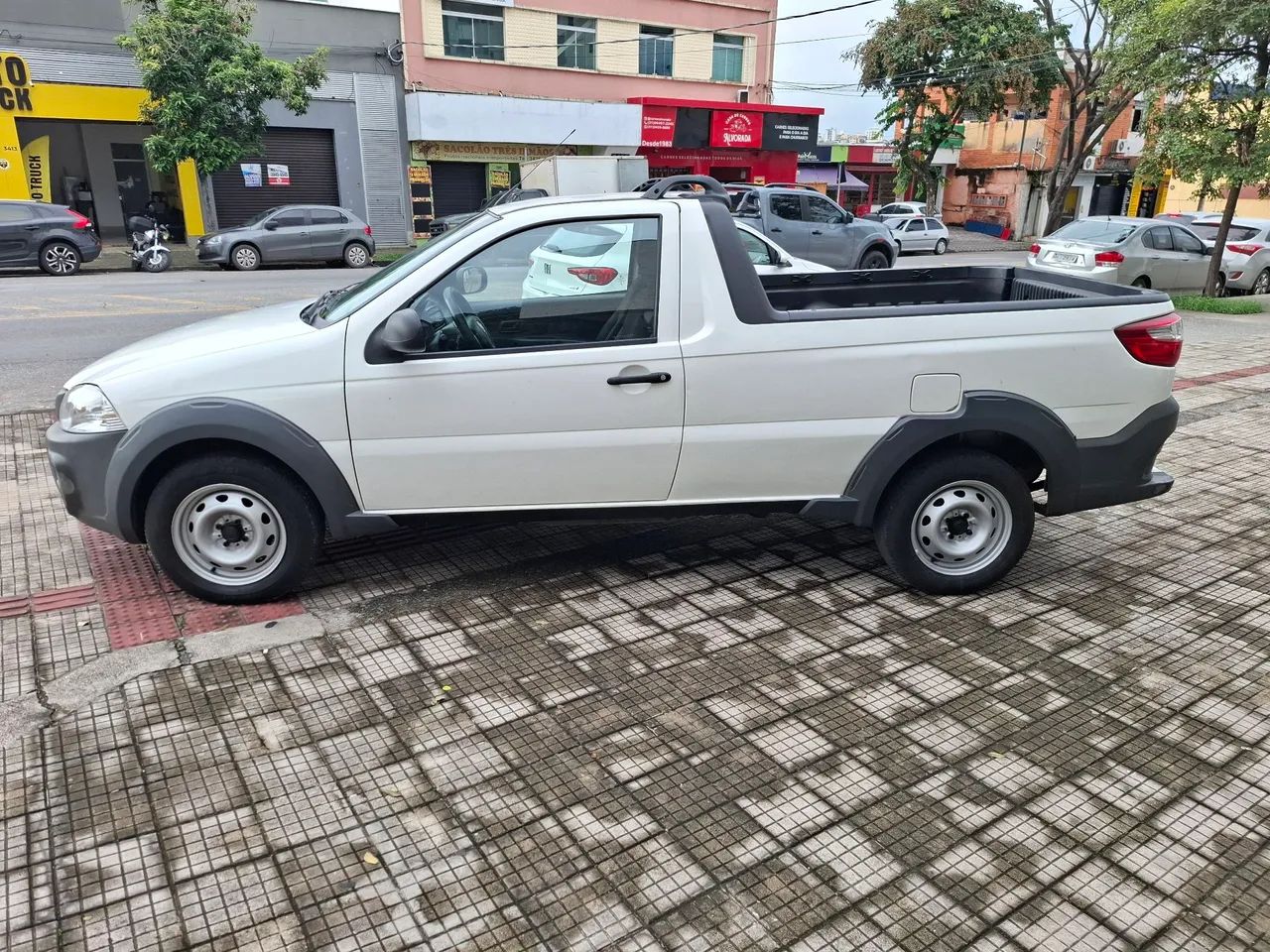 Fiat Strada Working Hard 1.4 Fire Flex 8V CS 2020 - Foto 4
