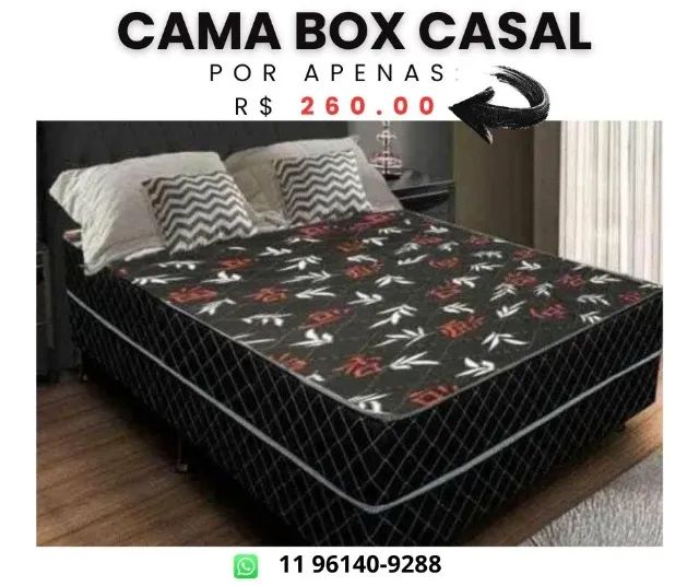 cama box casal ( promoção)