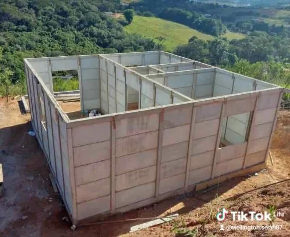 Casa e muros premoldados venha conferir  - Foto 3