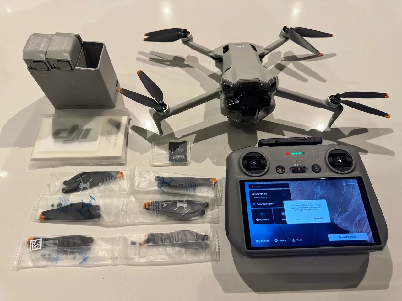 Drone DJI mini 4 pró - Fly More Combo