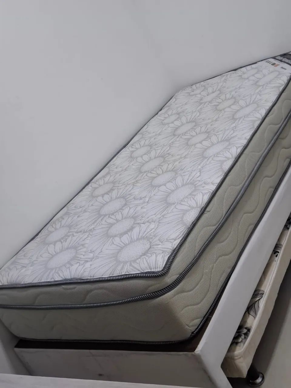 Cama box Solteirão (Colchão Ortobom) - Foto 2