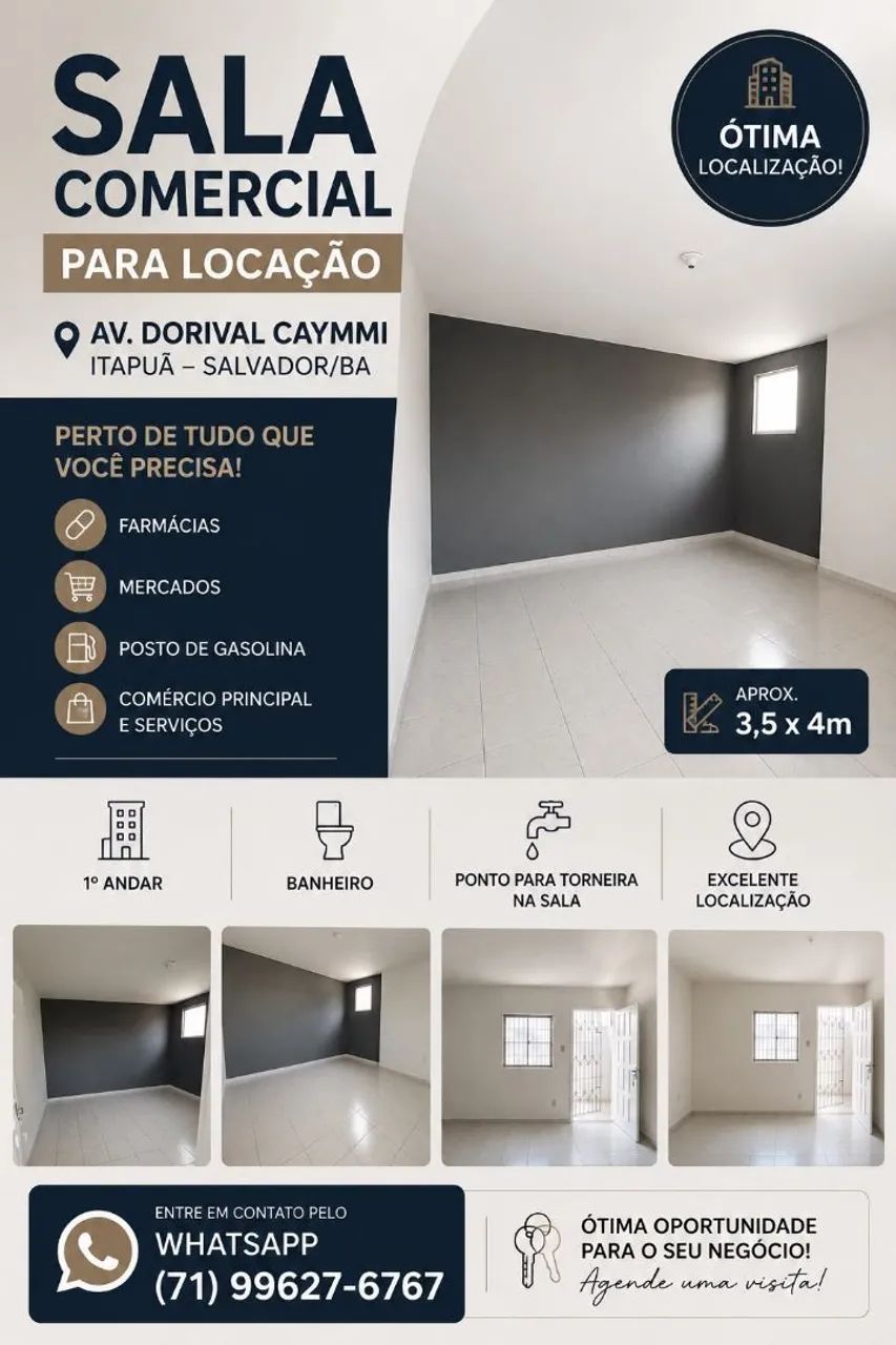 Sala comercial,1 andar, excelente localização  - Foto 5