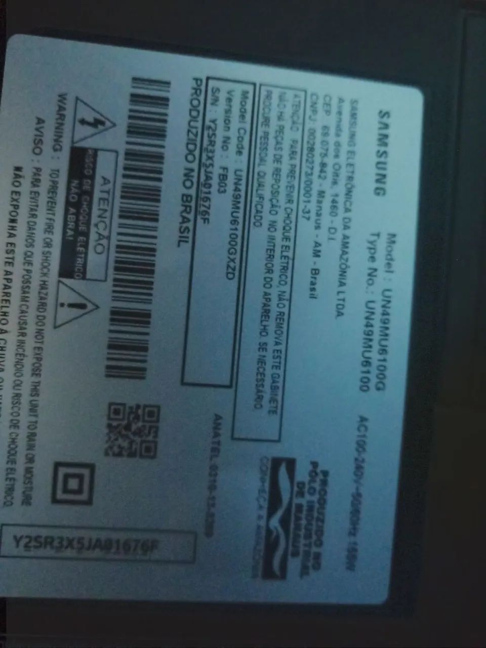 TV Samsung de 65 polegadas  - Foto 2