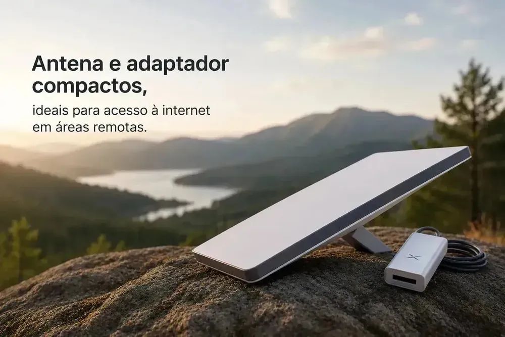 Kit Starlink Mini Internet Via Satélite - Foto 2