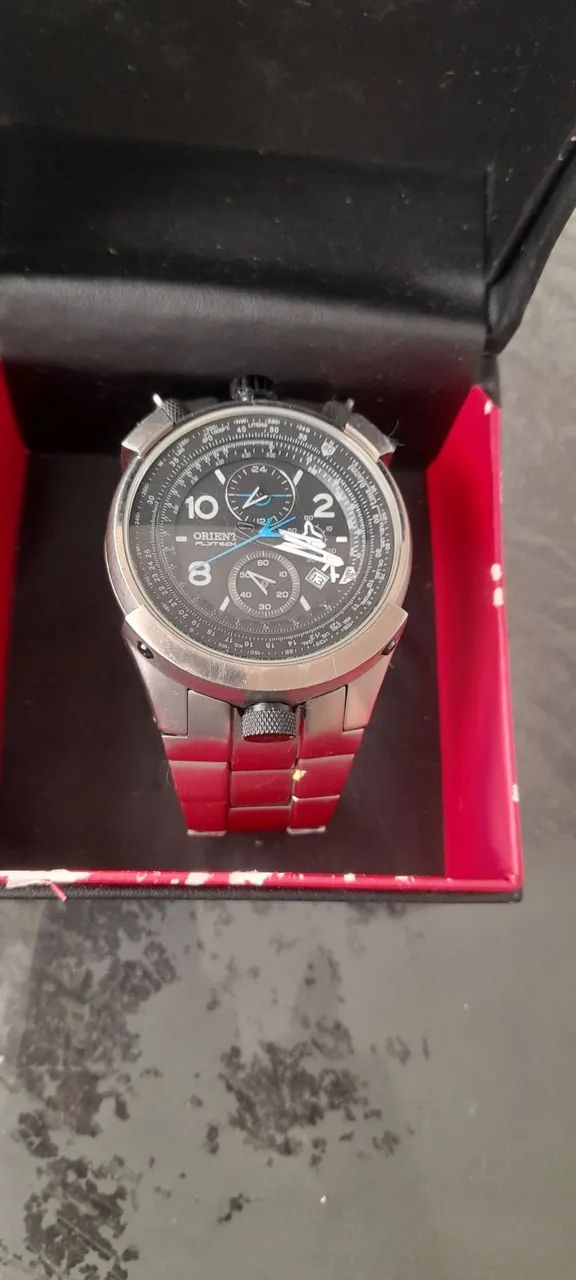 Oreient titanium original a prova de água 