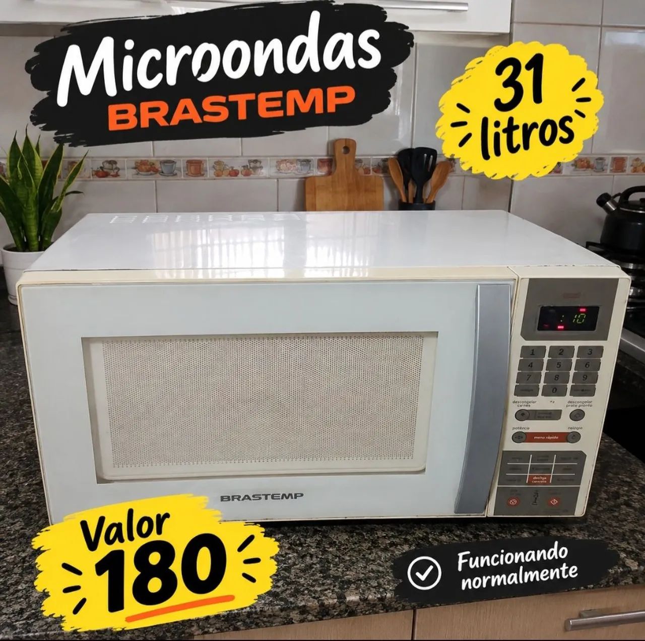 Micro-ondas Brastemp 