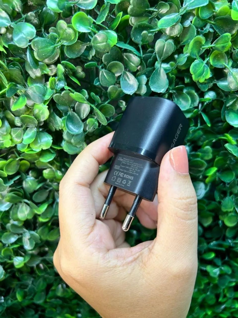 Carregador Essager 20W Tipo-C e USB 3.0 - Carregamento Rápido e Seguro, Entrega Grátis! - Foto 3