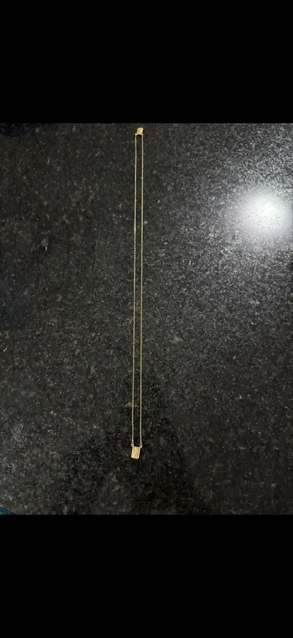 Escapulário ouro 18k maciço  - Foto 2