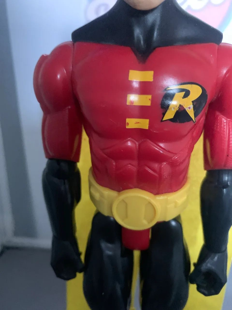 Boneco Robin 30 cm Dc comics hasbro usado - Foto 4