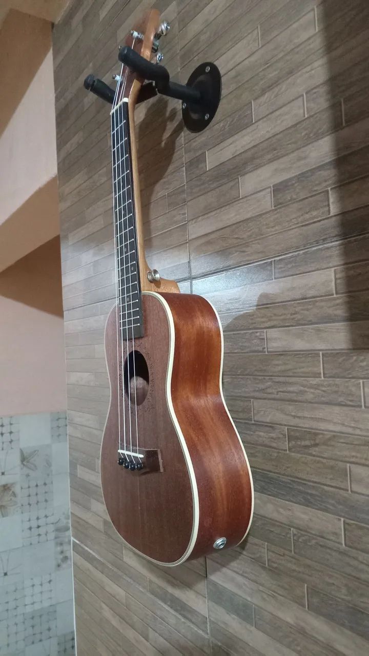 VENDO UKULELE BARTH CONCERT , ELÉTRICO  COM CAPA  E ZERADO !!  - Foto 4