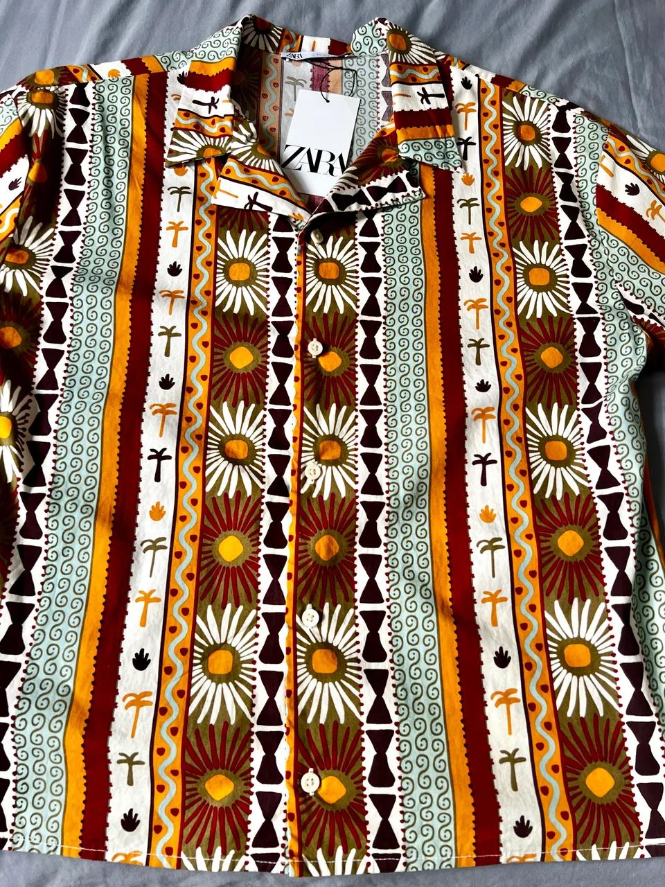 Camisa P Masculina Zara - Foto 2