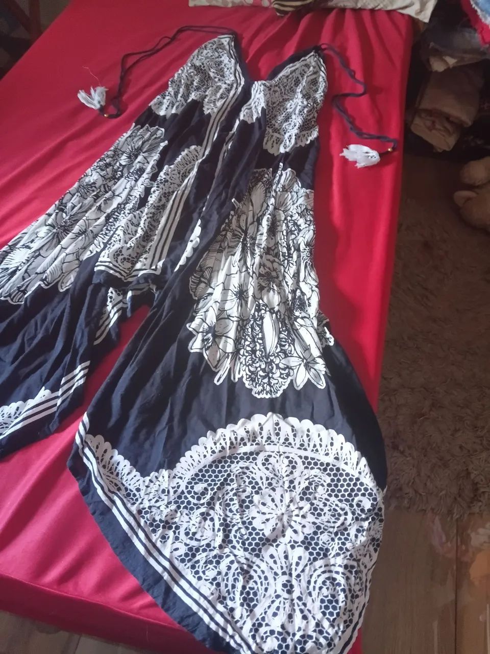 Vestido lenço de ponta - Foto 3