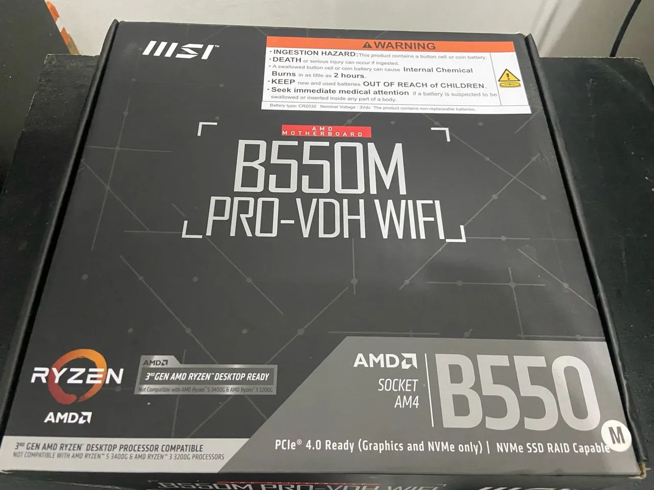 Placa-Mãe B550M PRO-VDH WIFI - Foto 2