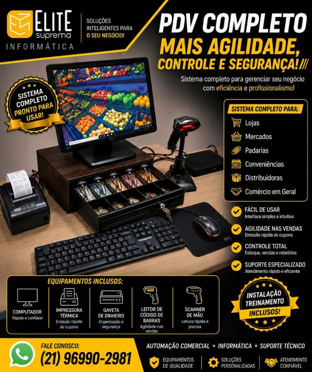 Kit pdv Básico completo