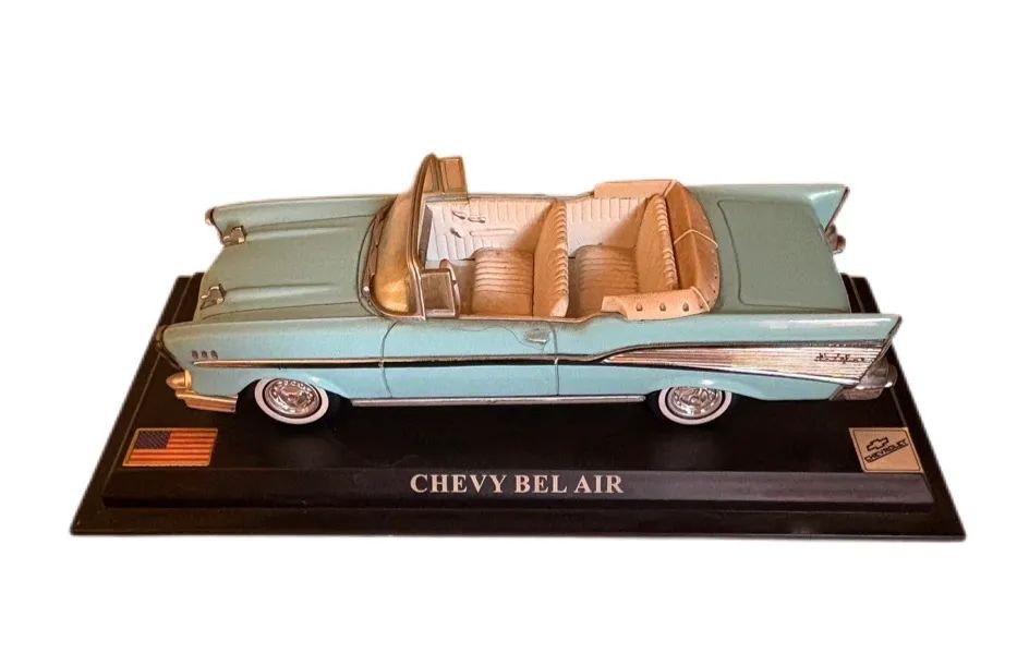 Miniatura Chevrolet Bel Air Conversível 1957 - Del Prado - Hobbies