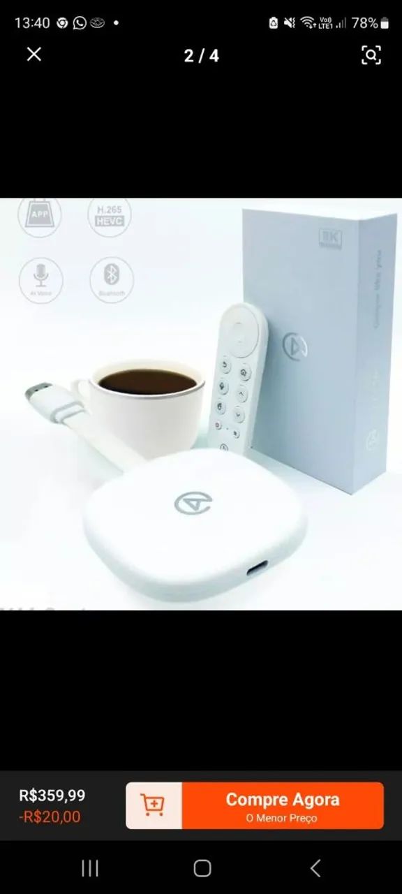 Tv stick 4k  - Foto 5