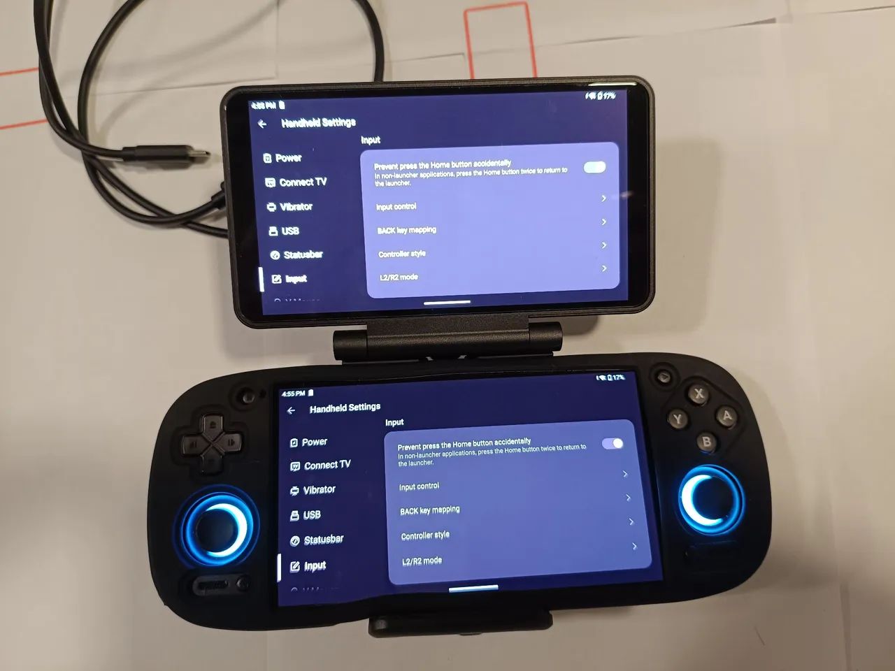 極美品　Retroid Pocket5 ＋Retroid Dual Screen Retroid pocket 5 + dual screen - Consoles de Vídeo Game - Vila São