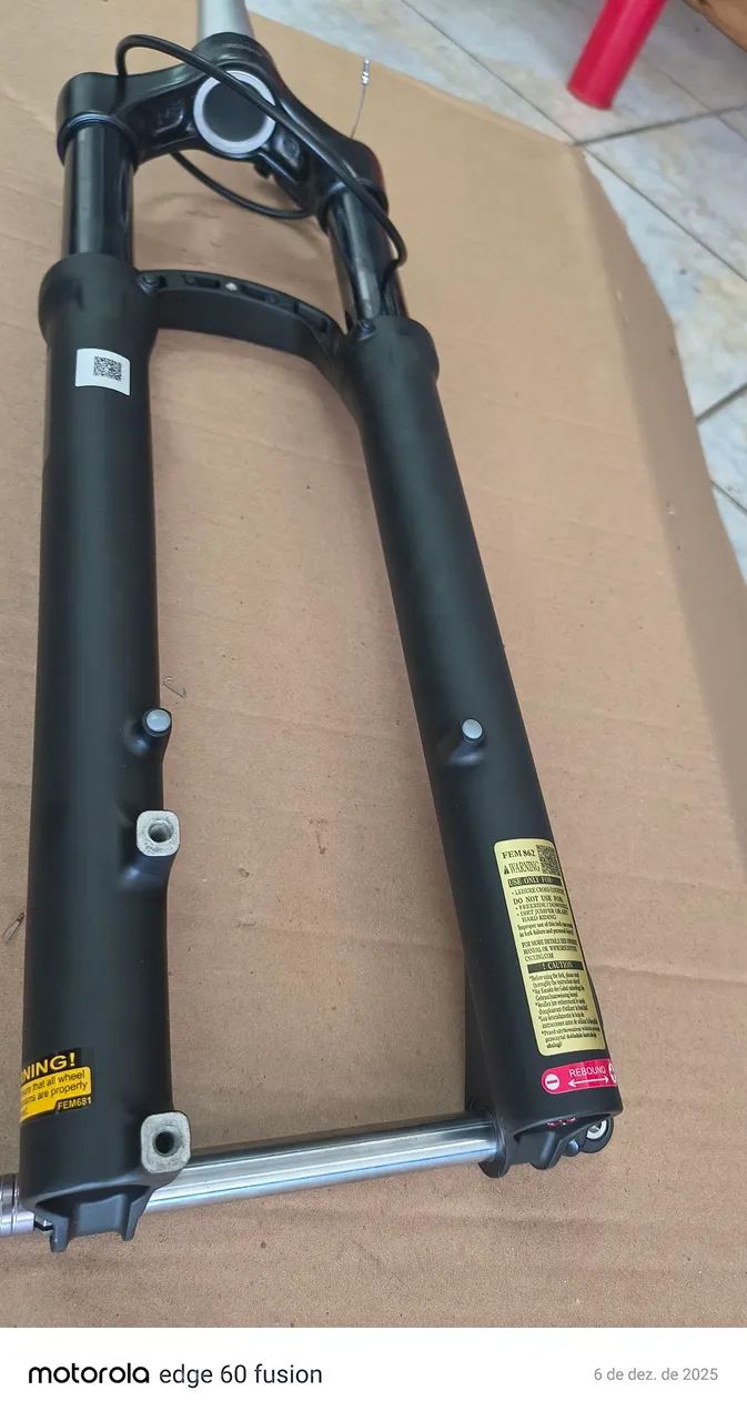 Suspensão santour nova zero 29 boost tapared - Foto 2