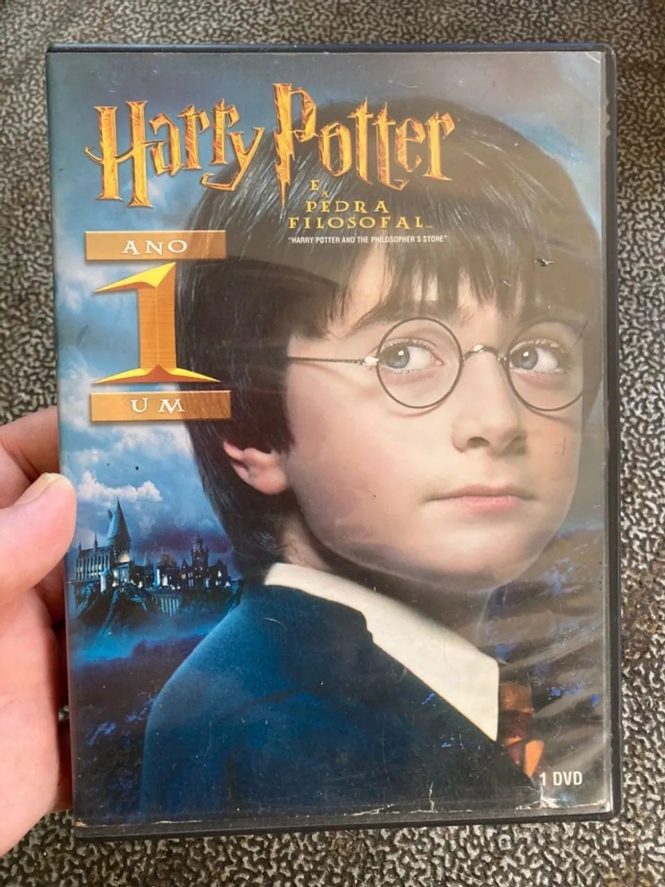 dvd filme harry potter 1, 2 e 3