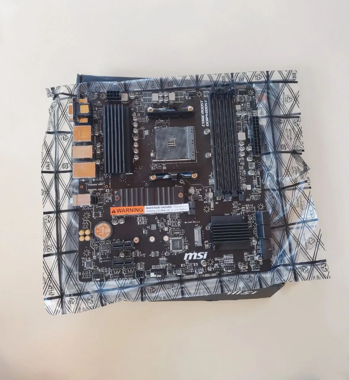 PLACA MÃE b550 vdh msi NOVA - Foto 3