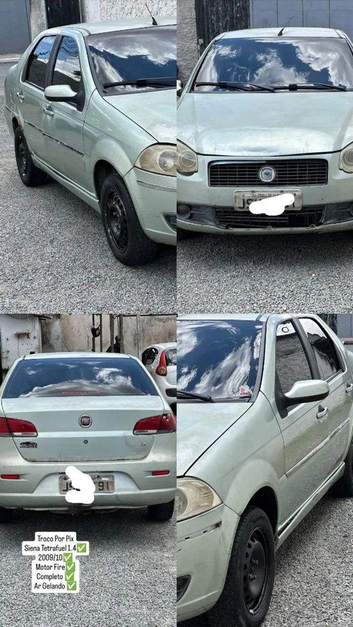 Fiat Siena Siena TETRAFUEL 1.4 mpi Fire Flex 8v 4p 2010