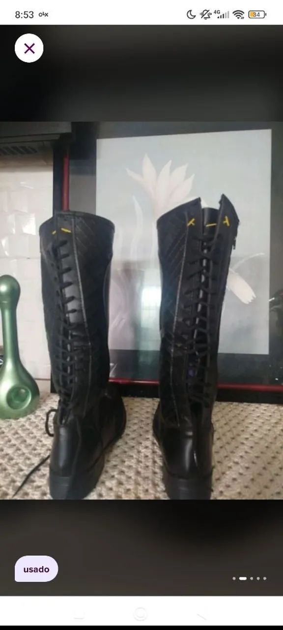 Bota montaria nova tamanho 38 - Foto 3