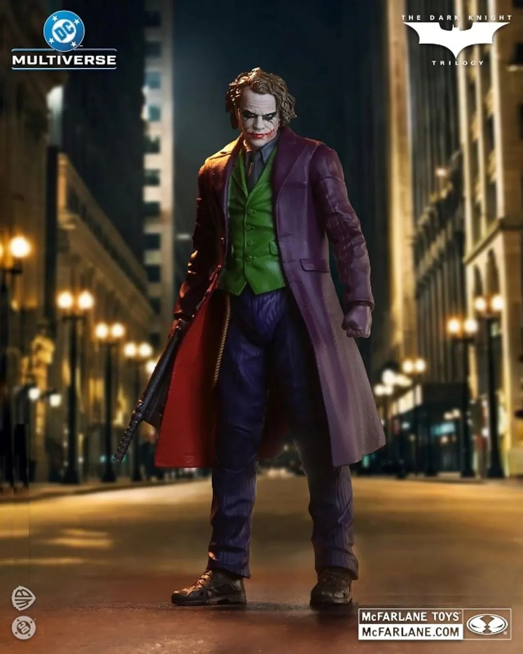 Joker Coringa Deluxe Edition Mcfarlane Toys DC - Lacrado - Foto 4
