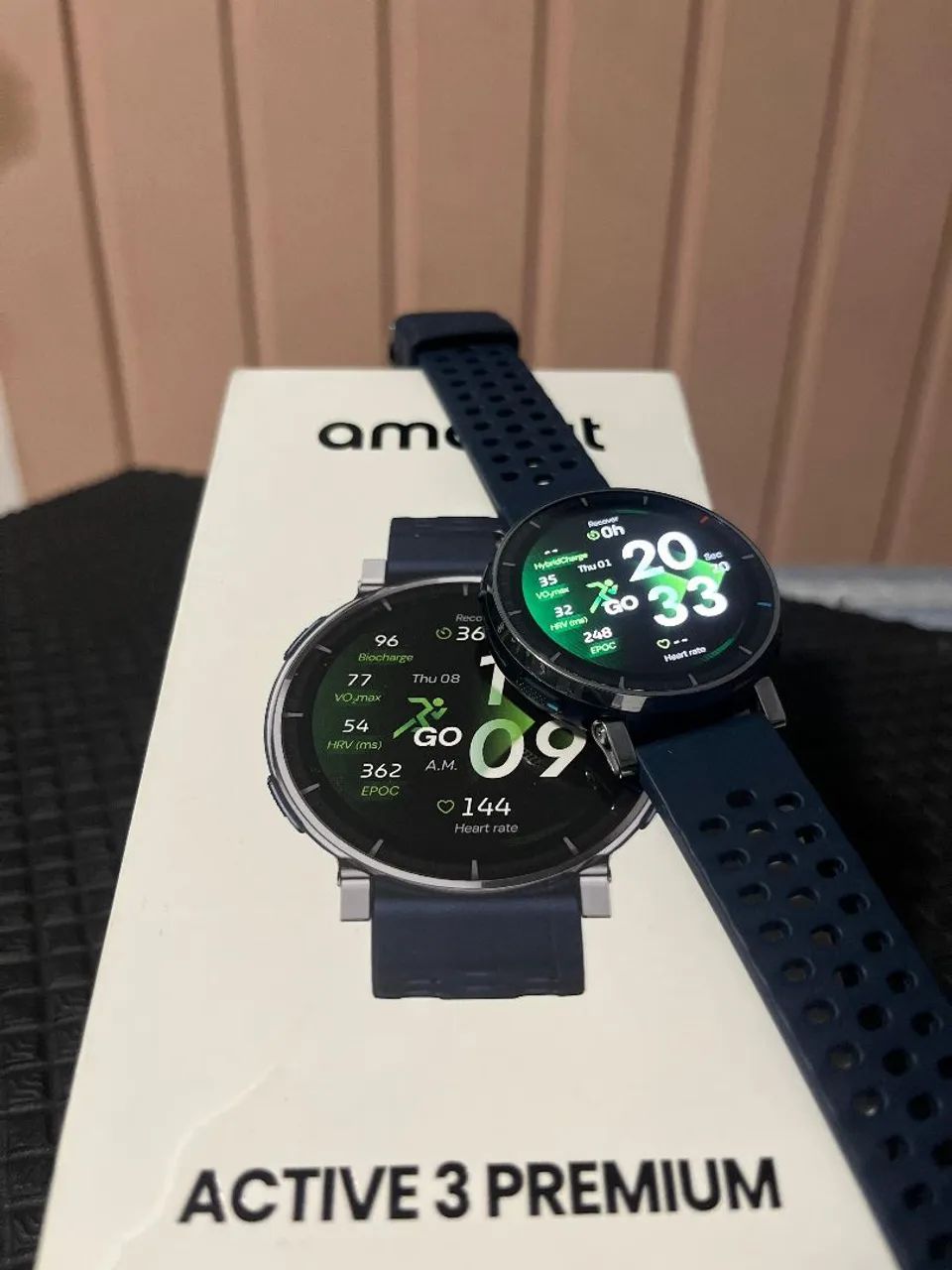 Smartwatch Amazfit Active 3 Premium (Sem Detalhes) - Elegância e Performance
