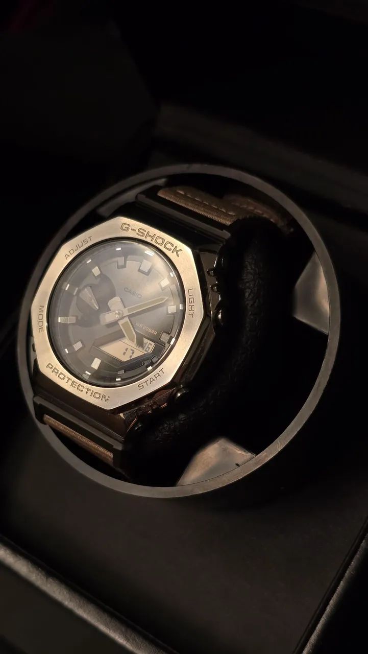 Relógio Casio Gshock de aço 
