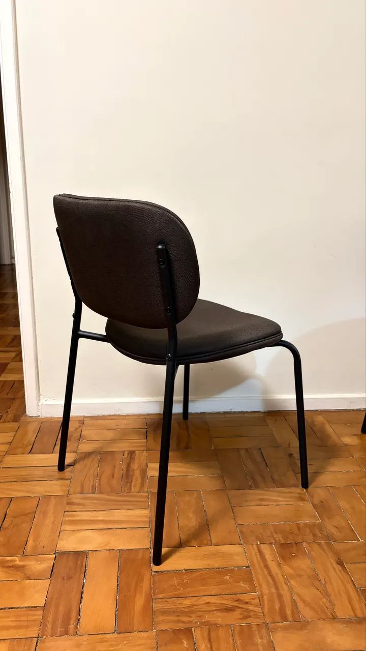 Cadeiras estofadas (4 unidades)  - Foto 4