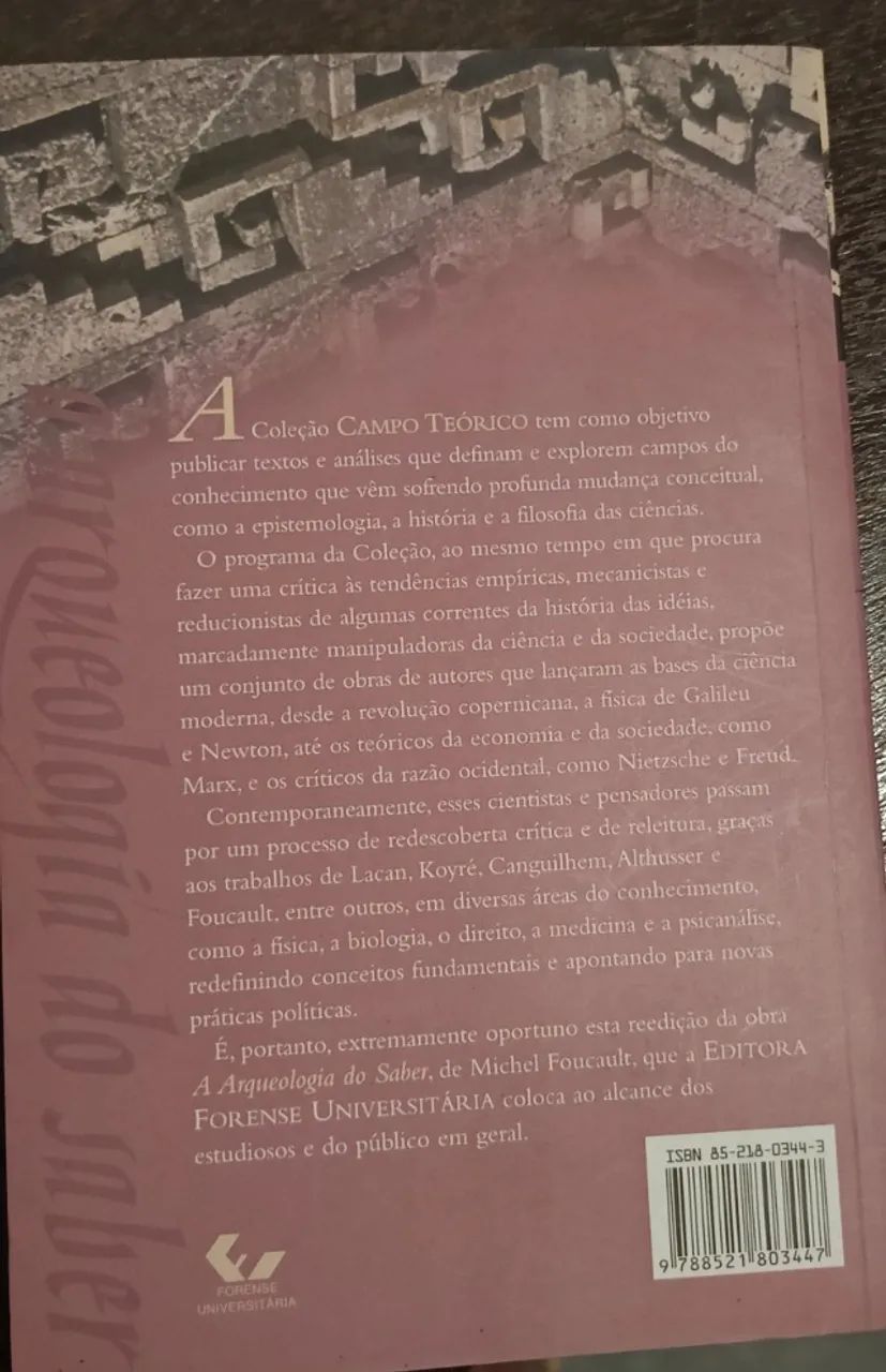 Foucault - A Arqueologia do Saber - Foto 2