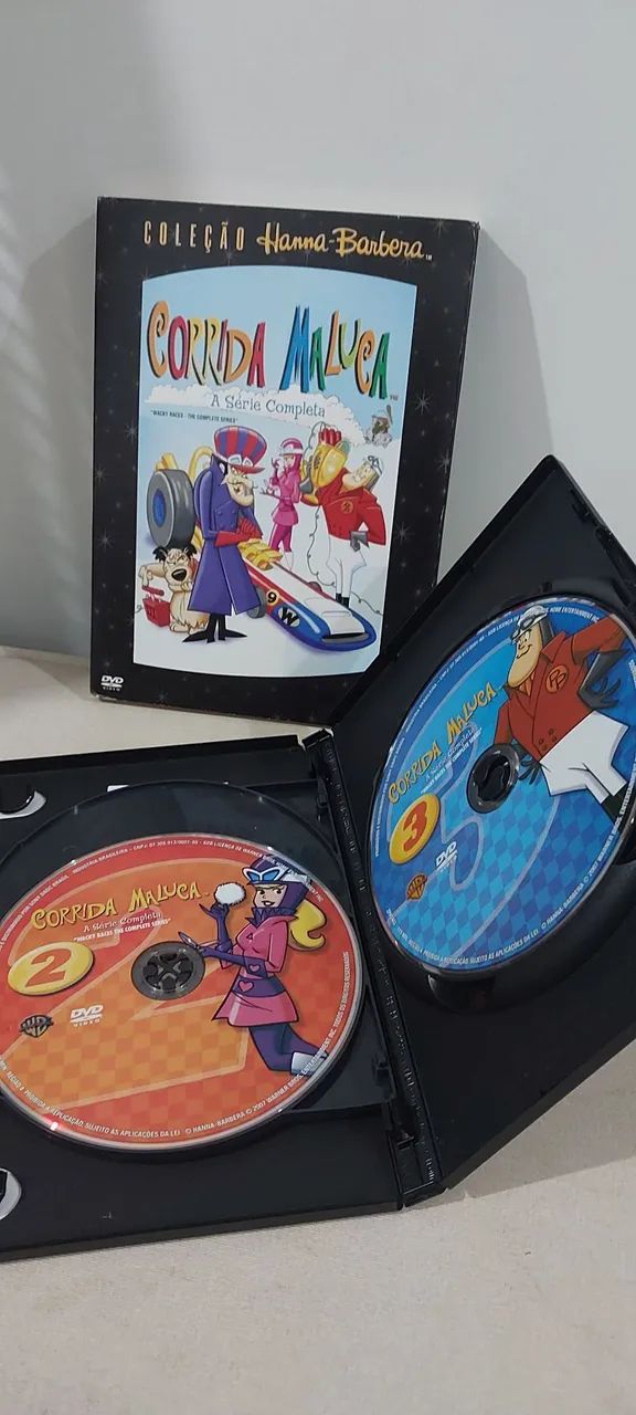 Box DVD Corrida Maluca - Desenho Clássico Hanna Barbera - Original - Foto 4