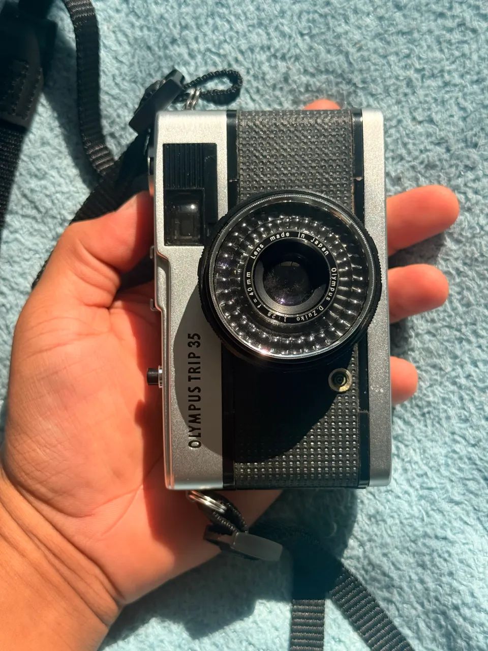 Olympus trip 35 câmera