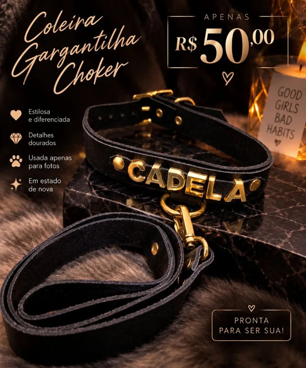 Coleira choker