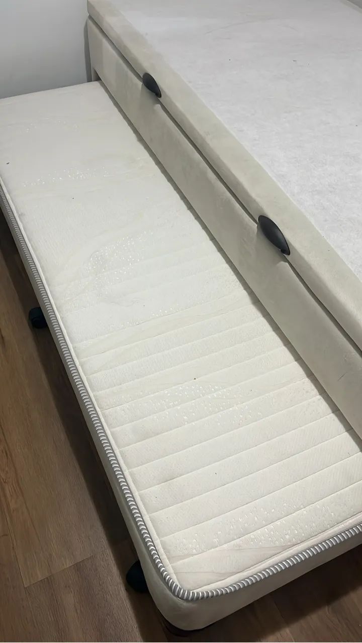 Cama solteiro baú com cama auxiliar  - Foto 4