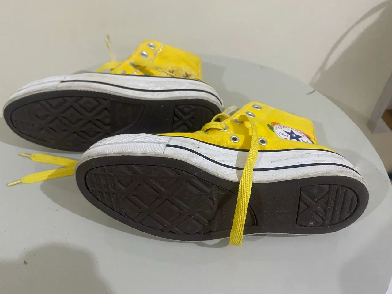 Tênis All Star - Cano Alto - Customizado  - Foto 5