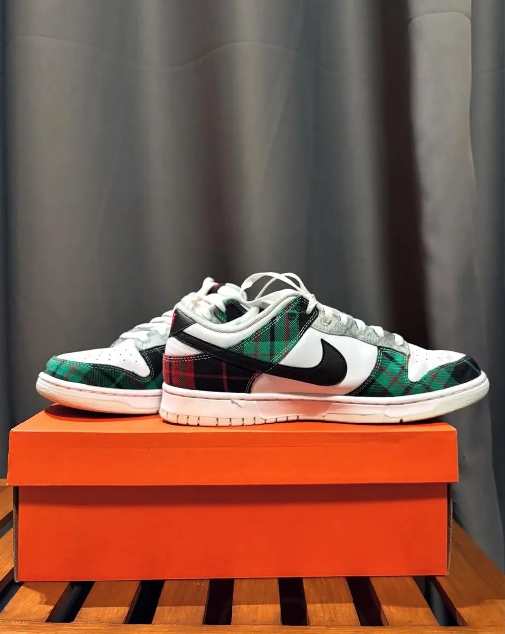 Nike Dunk Low Tartan Plaid - Foto 3