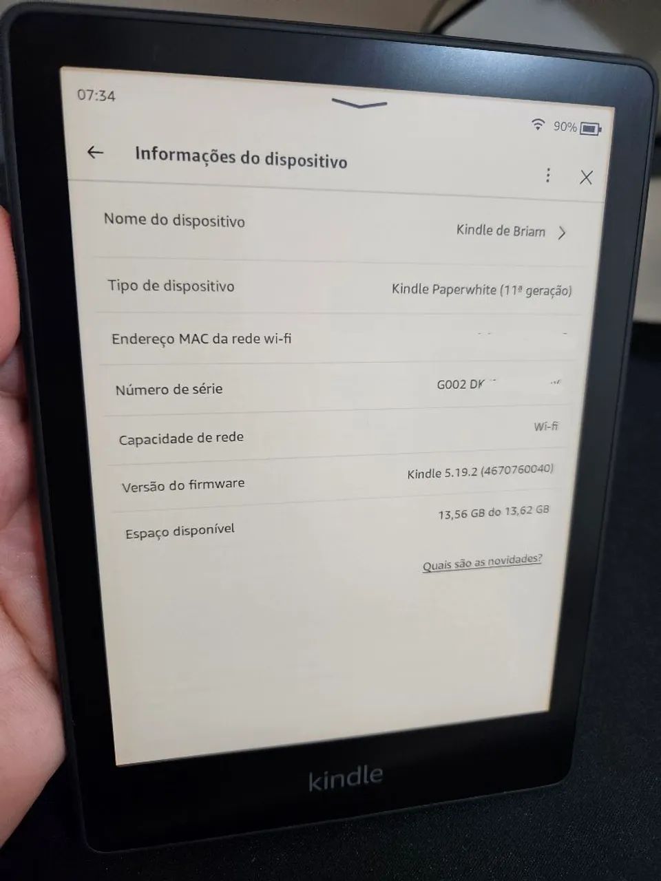 Kindle Paperwhite 11ª Geração - Foto 4