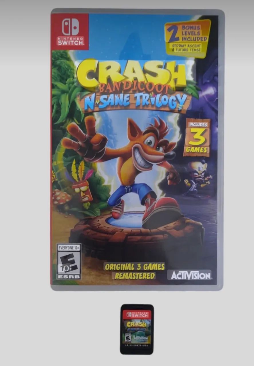 Crash Bandicoot Trilogy - Nintendo Switch  - Foto 2