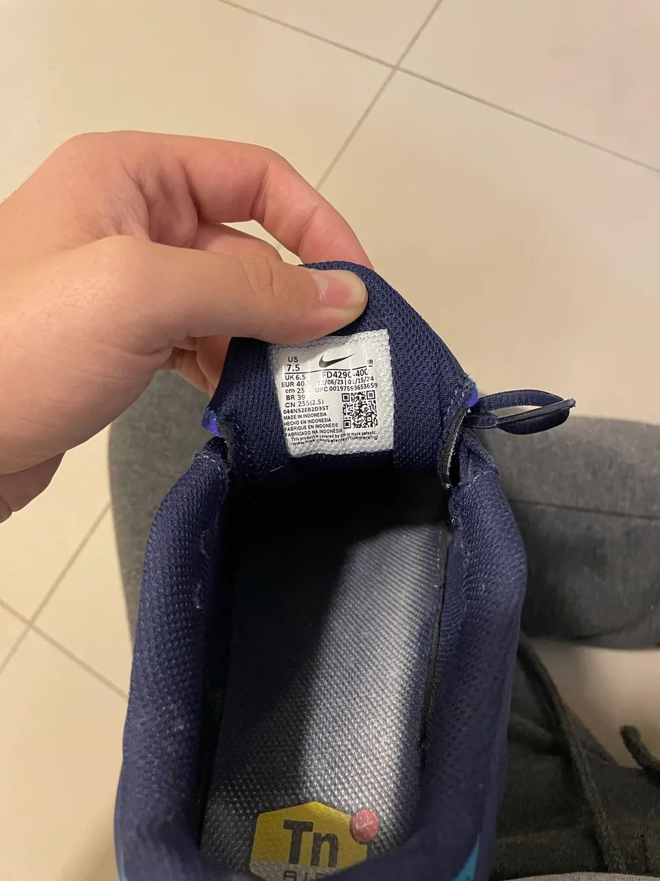 NIKE TN AZUL (39/40)  - Foto 2
