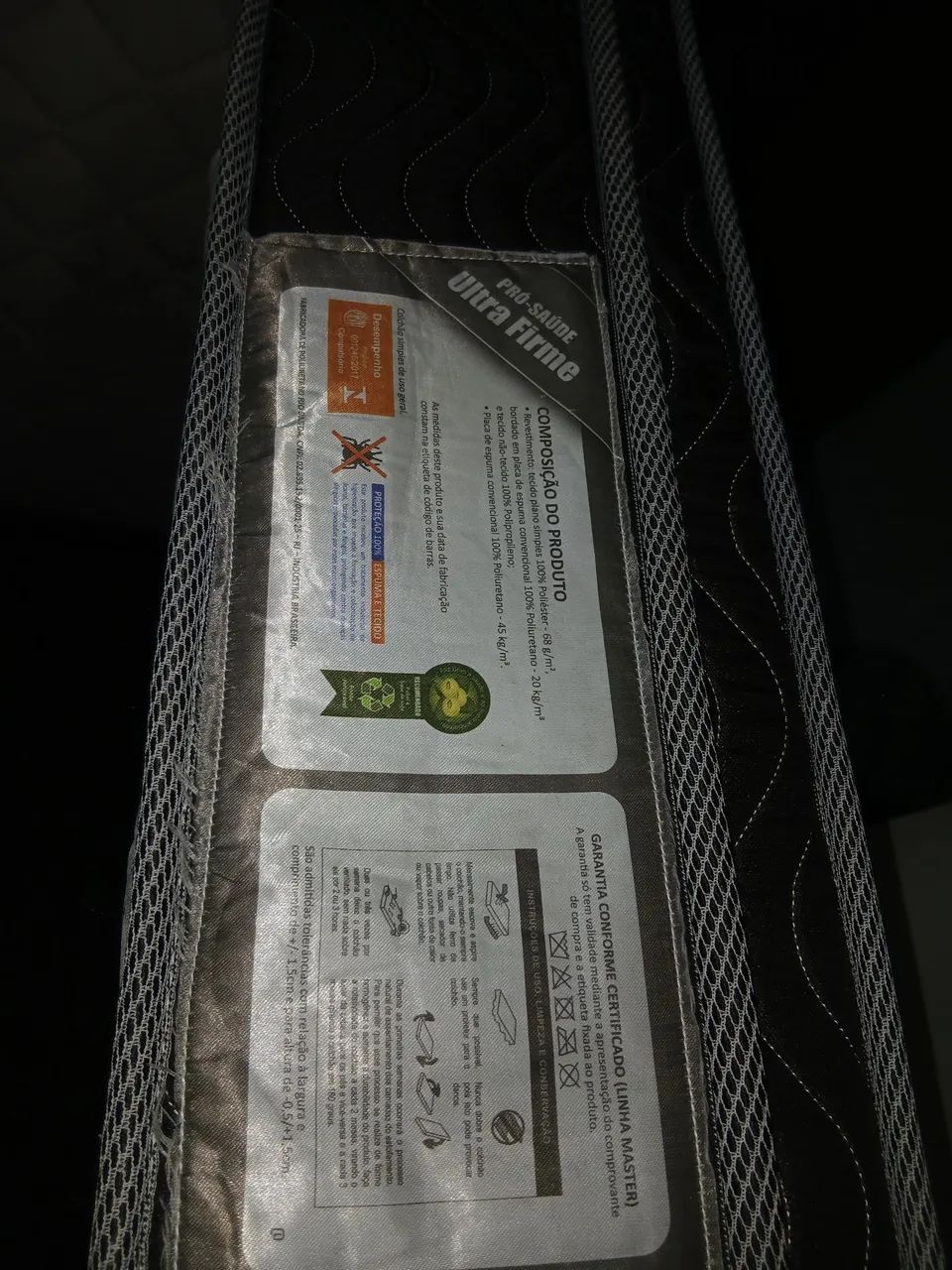 Cama + colchão Queen Ortobom R$ 1500 - Foto 3