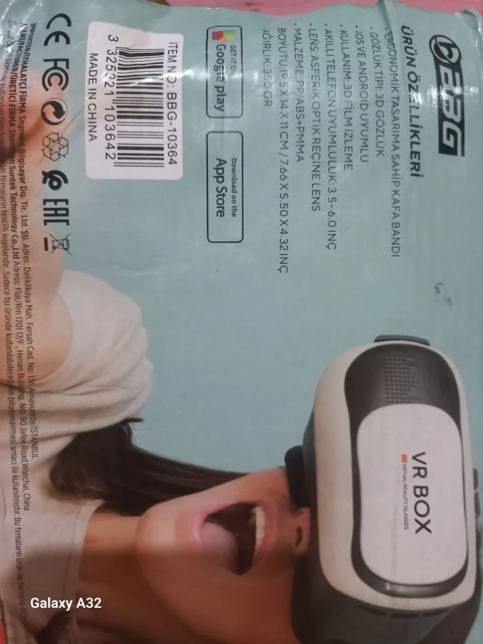 ÓCULOS REALIDADE VIRTUAL VR BOX + CONTROLE  - Foto 4
